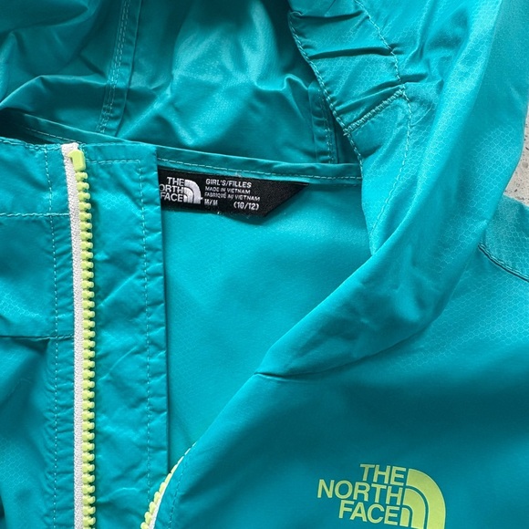 The North Face windbreaker Jacket - girls size 10/12 - Picture 4 of 6